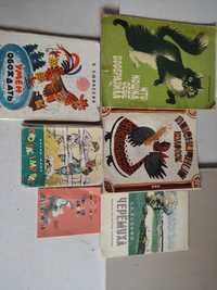 Дитячі книжки, радянські та сучасні, пазли