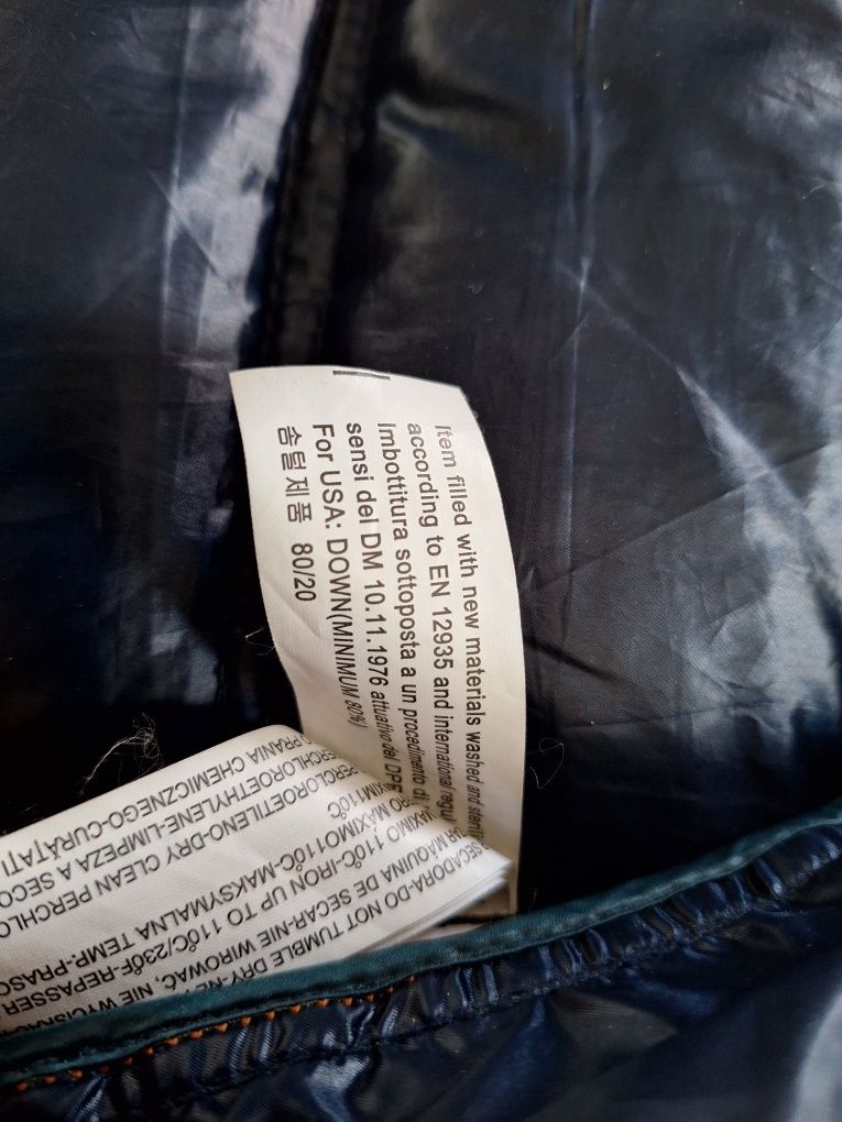 Zara man męska puchowa pierze puch L