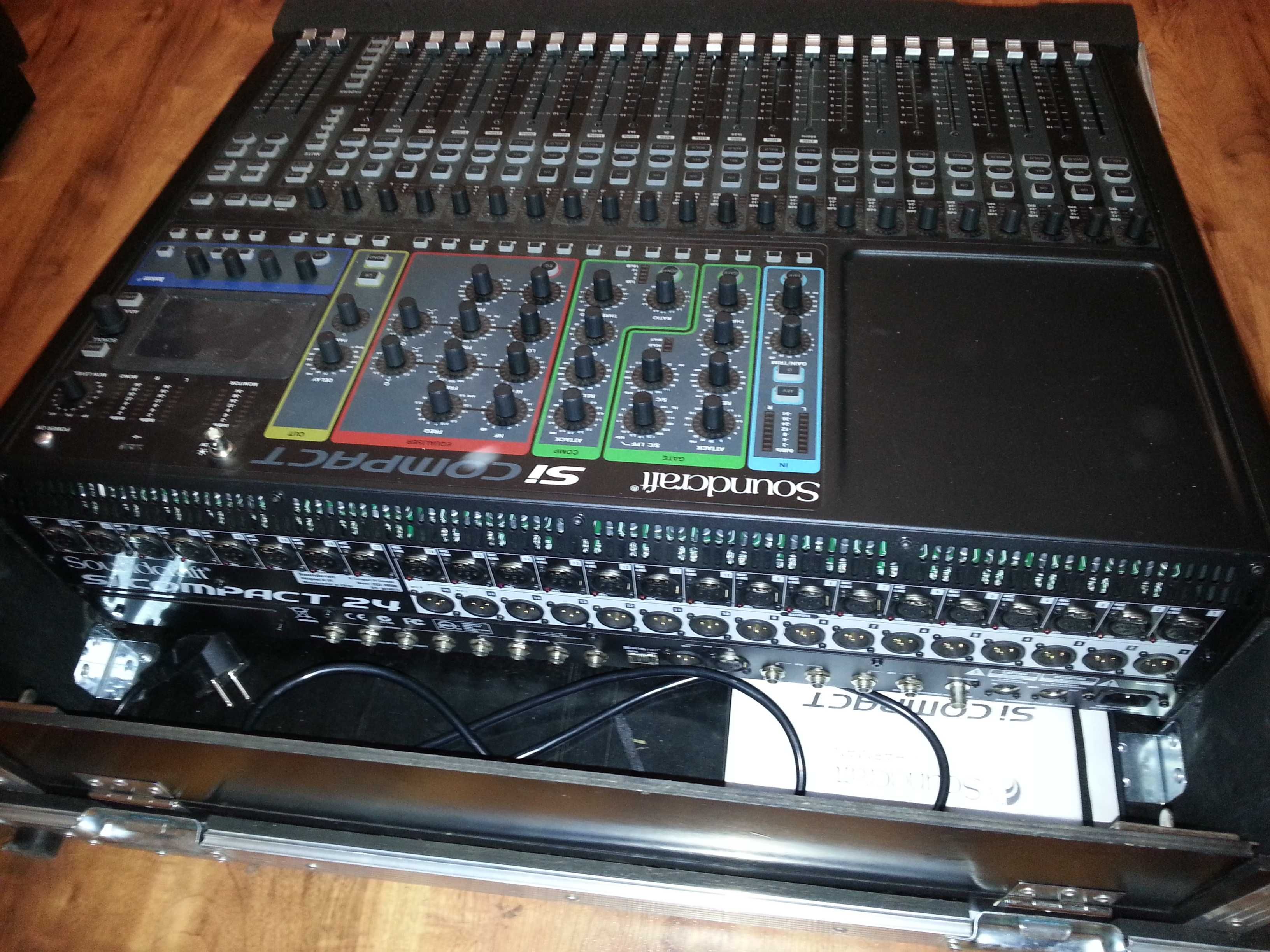 Sprzedam mikser audio cyfrowy Soundcraft Si Compact 24 + case.