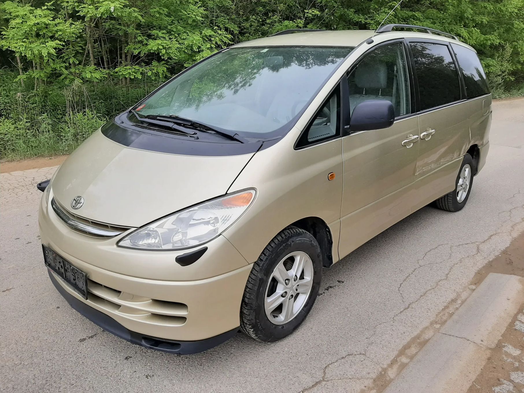 Toyota Previa 2,4i Automat 7-osobowy Navi DVD Oryg.km