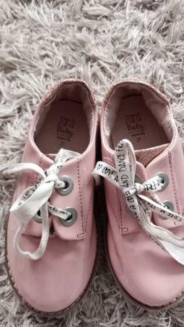 Pantofelki różowe Zara 24 dziewczynka