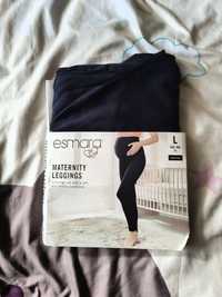 Nowe legginsy ciążowe Esmara L granatowe