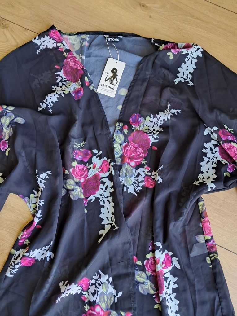 Narzutka do sukienki, narzutka plażowa 3XL 46