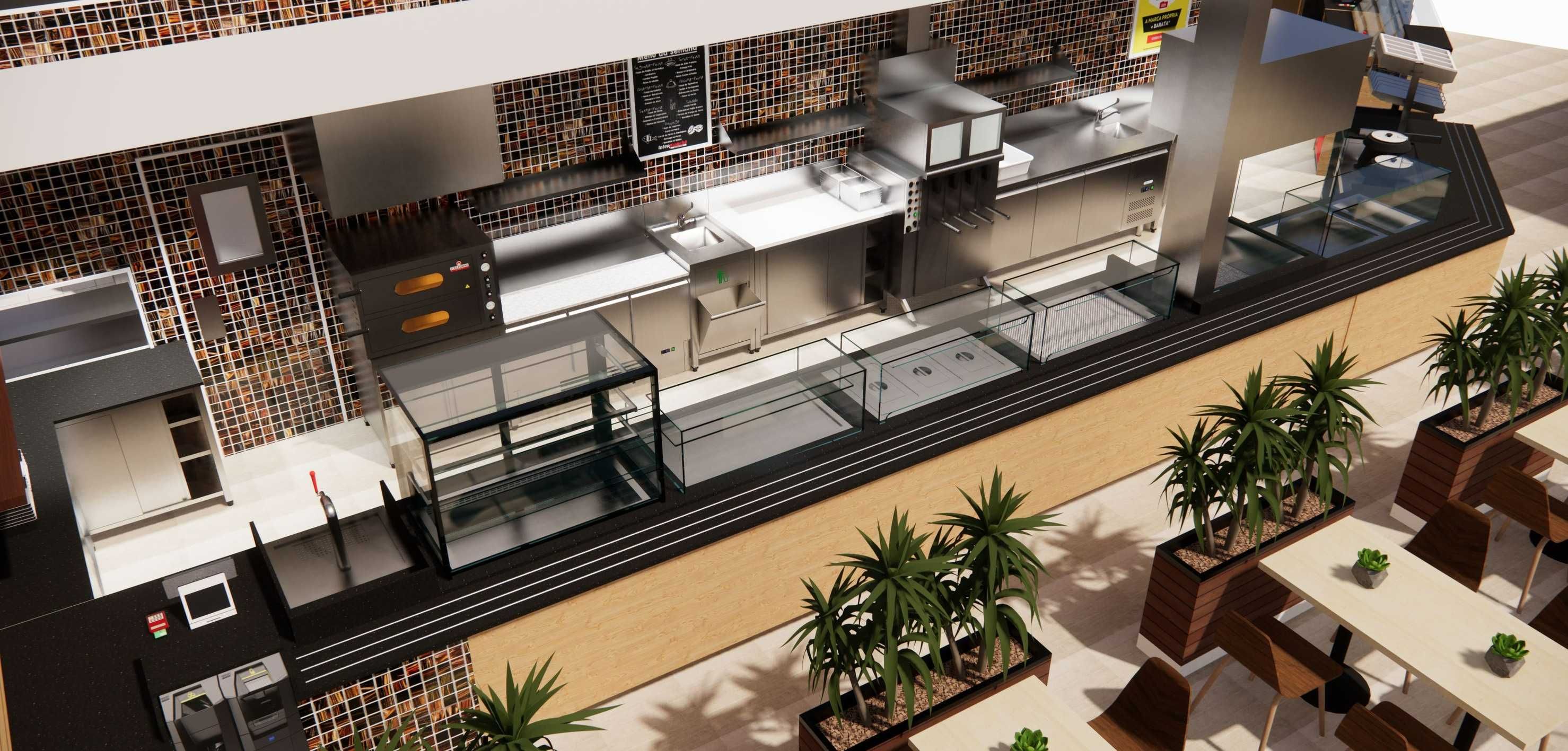 Projetos 2D e 3D  Hotelaria / Restauração
