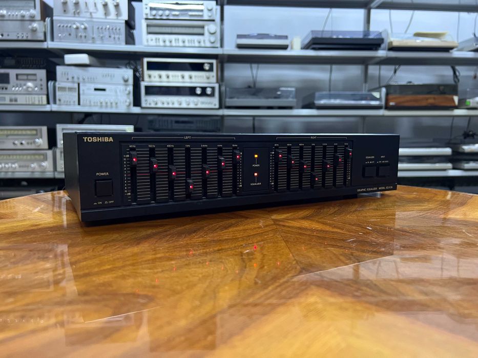 Equalizer Toshiba EQ-E36 korektor graficzny, Audio Room