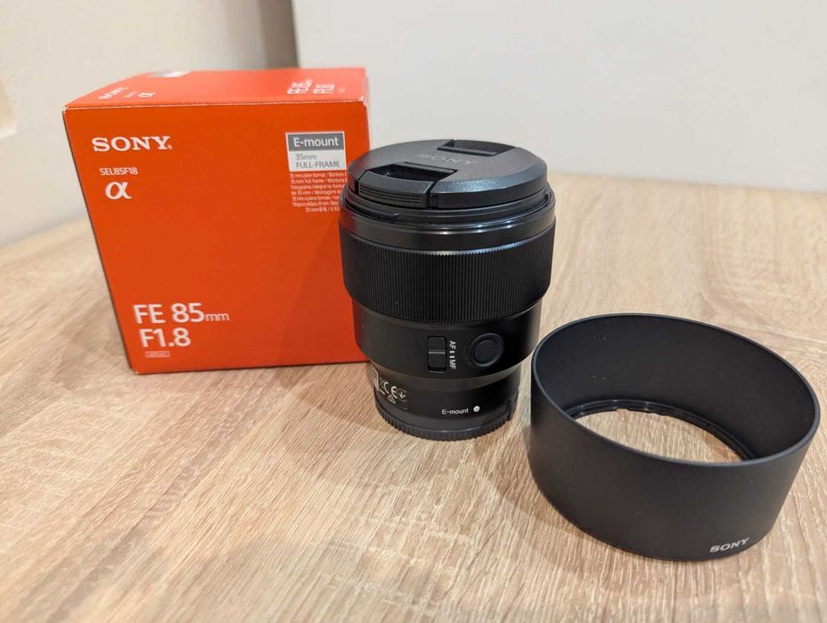 Nowy Obiektyw SONY FE 85mm f 1,8 Legendarny