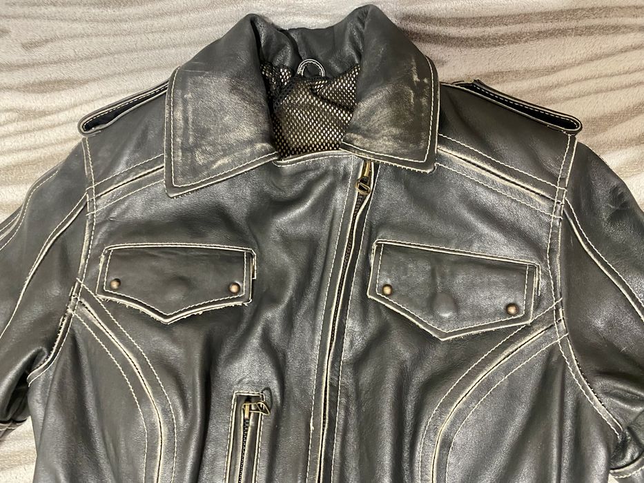 Шкіряна куртка косуха Route 66