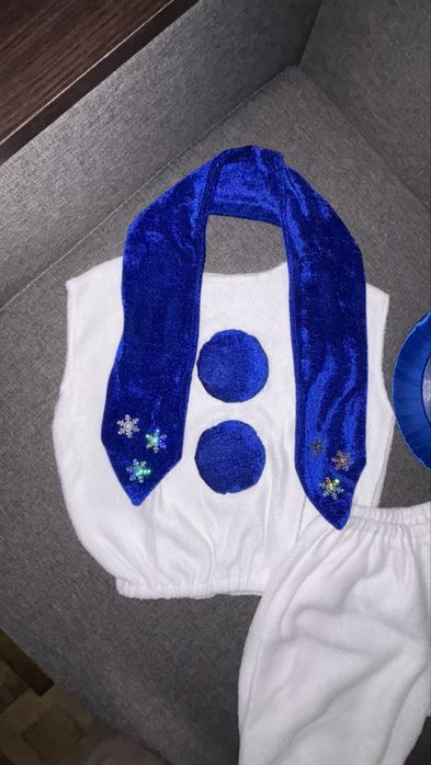 Новорічний костюм Сніговик