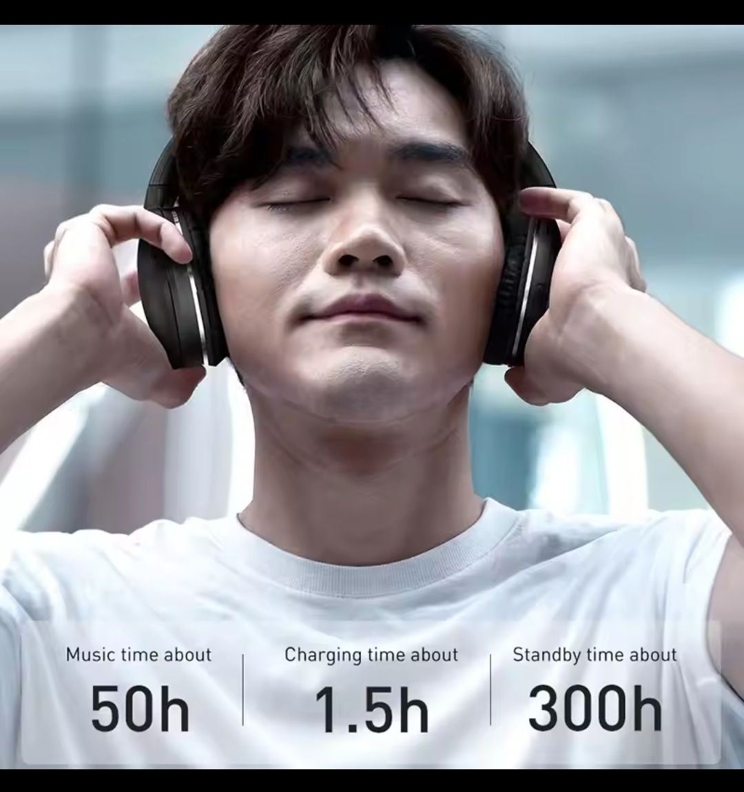 Baseus D02Pro блютуз наушники