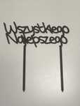 Topper wszystkiego najlepszego urodzinowy imieninowy