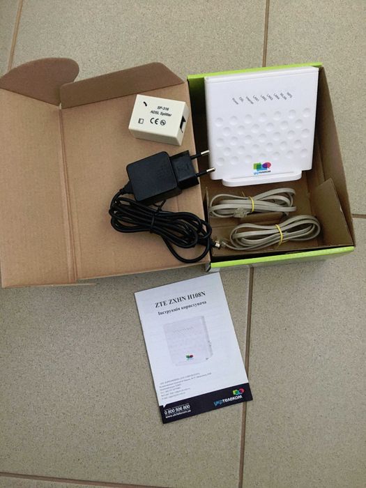 Продам модем ZTE ZXHN H108N