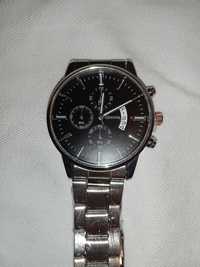 Nowy męski zegarek Srebrny