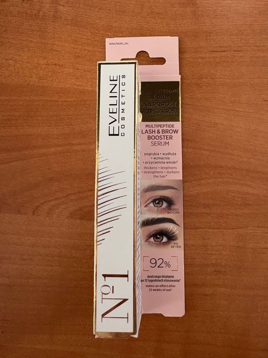 Multipeptydowe serum na porost brwi i rzęs Eveline