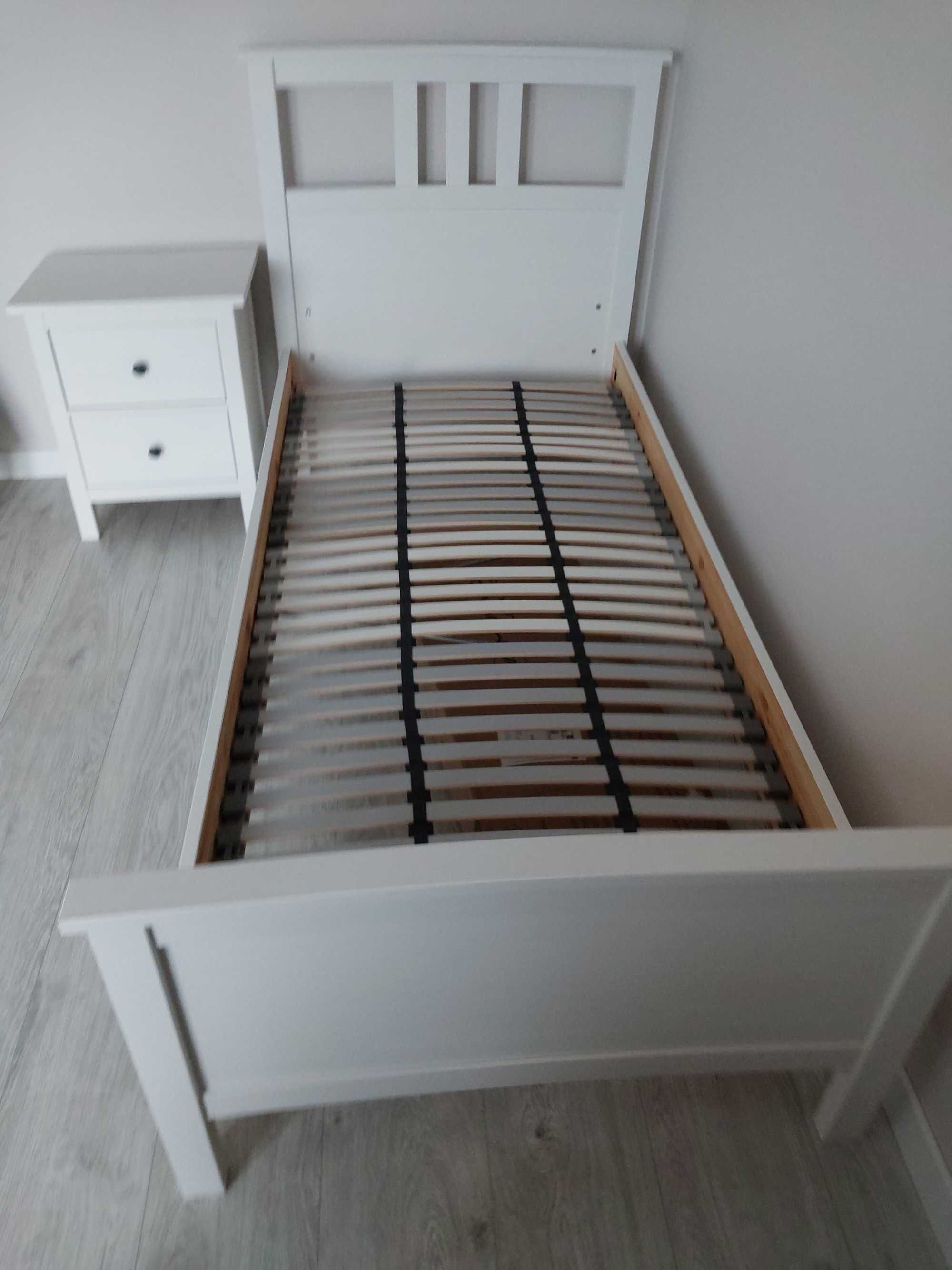 Łóżko Hemnes 90x200 plus stelaż