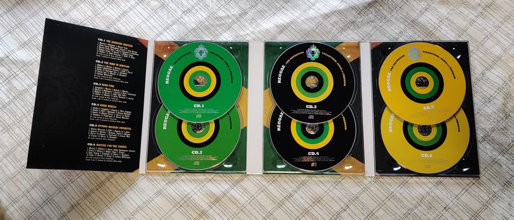 Coletânea 6 CD de Reggae