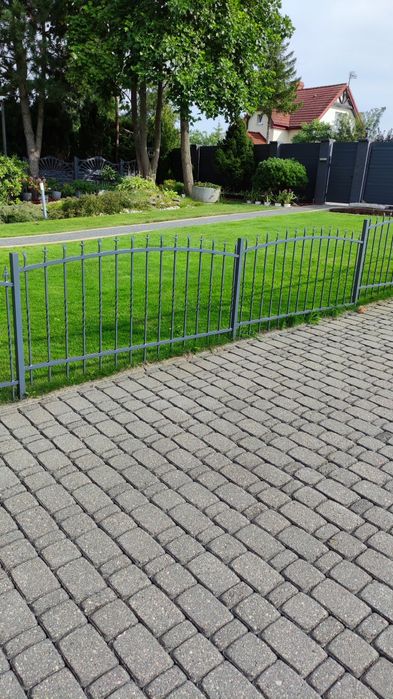 Ogrodzenie przęsło furtka z demontażu