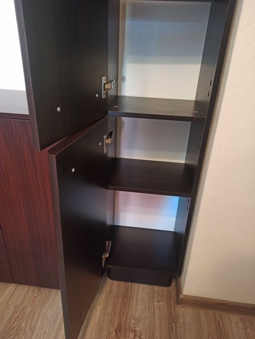 Slupek wenge ciemnobrazowy