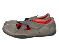 CLARKS balerinki sportowe półbuty skórzane 38