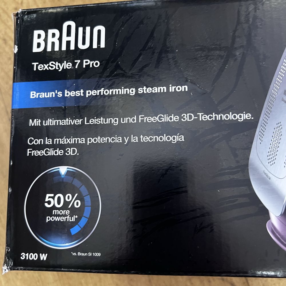 Ferro a Vapor Braun TexStyle 7 Pro - NOVO