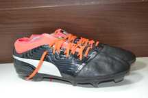 puma one 18.1 бутсы 45р оригинал копочки бампы шиповки кожаные