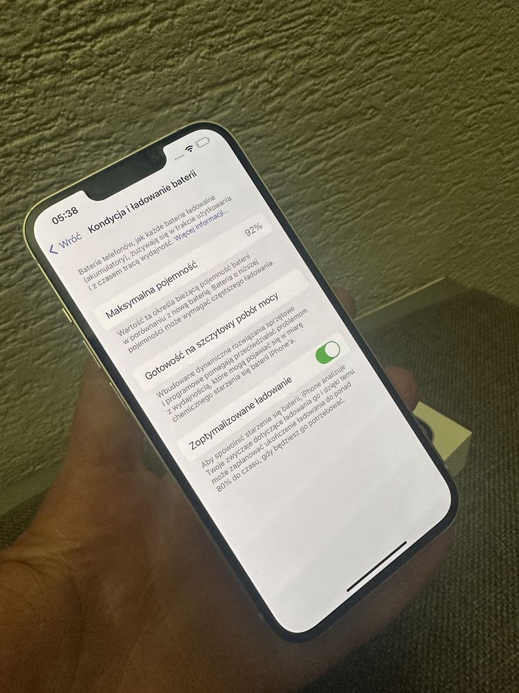 Iphone 14 128gb 92% gwarancja