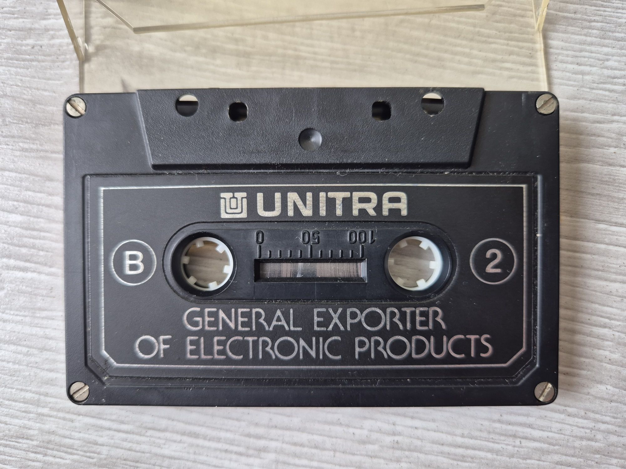 Unikalna kaseta UNITRA General eksporter of Electronics Products
