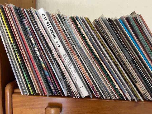 Coleção de discos de vinil 180 LP's