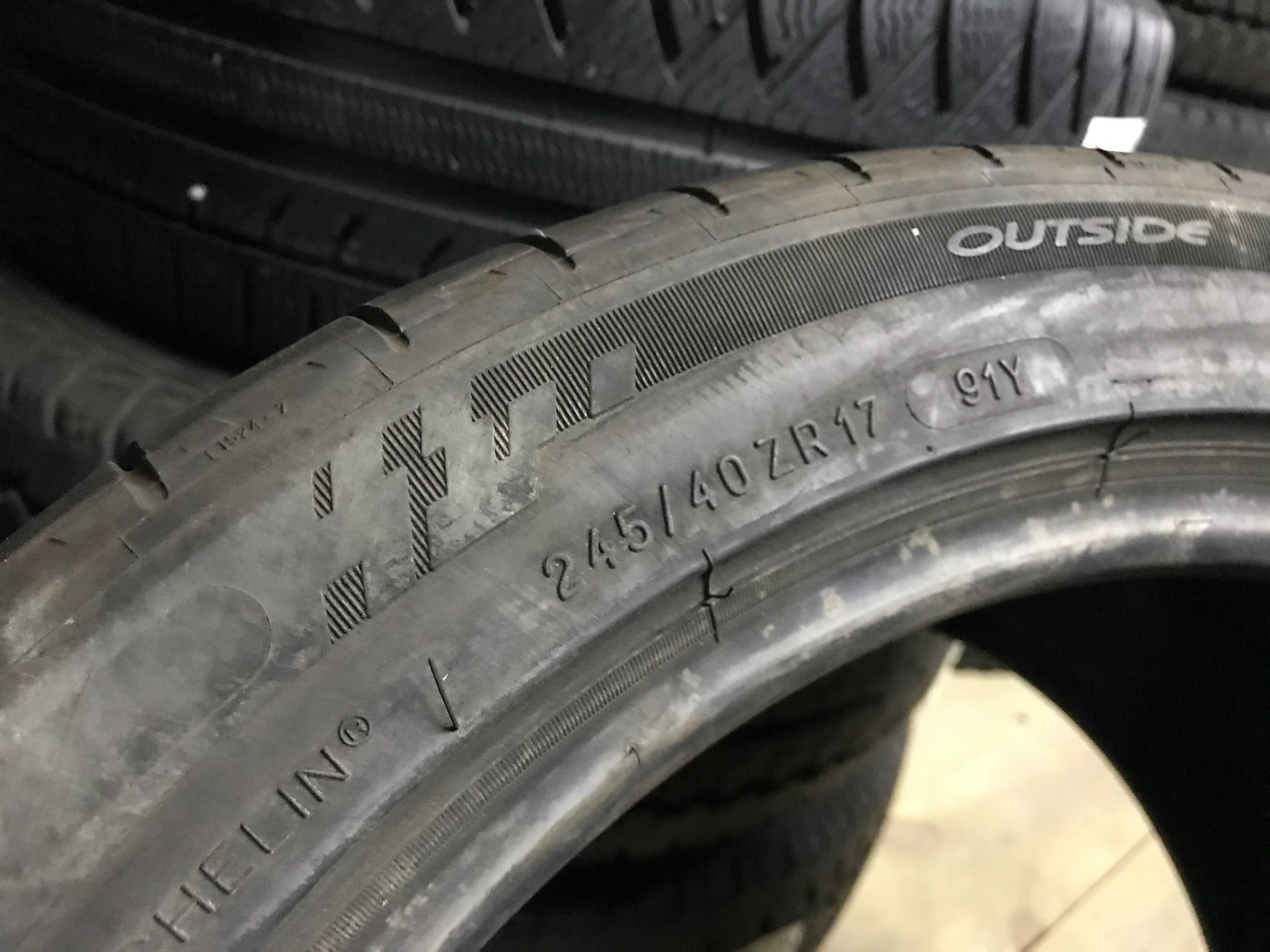 245-40 R17 91Y Michelin Pilot Sport PS2 розпаровка 1шт