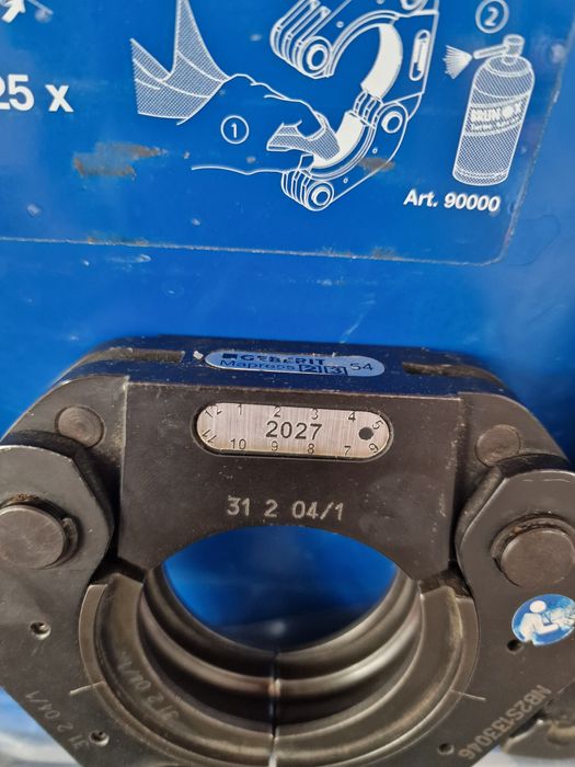 Zestaw Geberit M42-M54 Novopress Mapress Ridgid Hilti Rothenberger