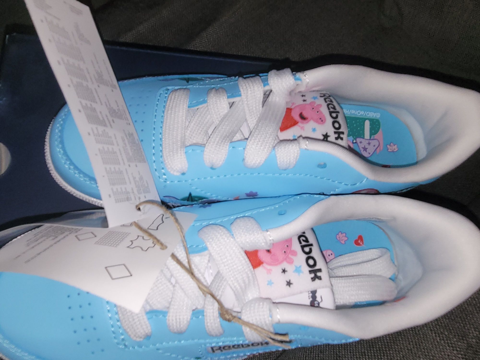 Sneakersy Reebok świnka peppa r. 31