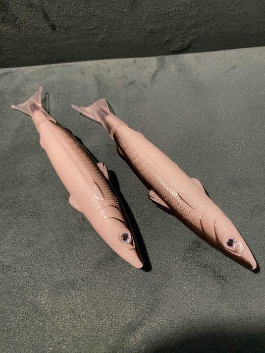 2 x Unikatowy Kreatywny długopis Rybka Ryba Zestaw 14 cm