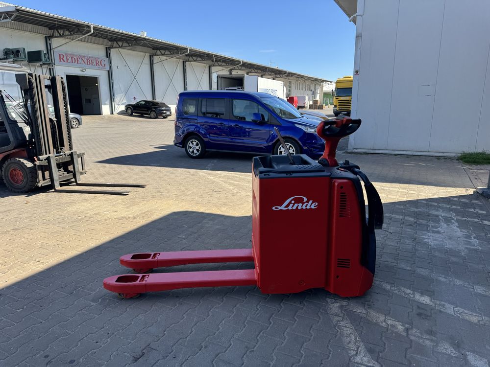 Paleciak elektryczny Linde T 20 Ap 2018 r 2000 kg wózek Linde