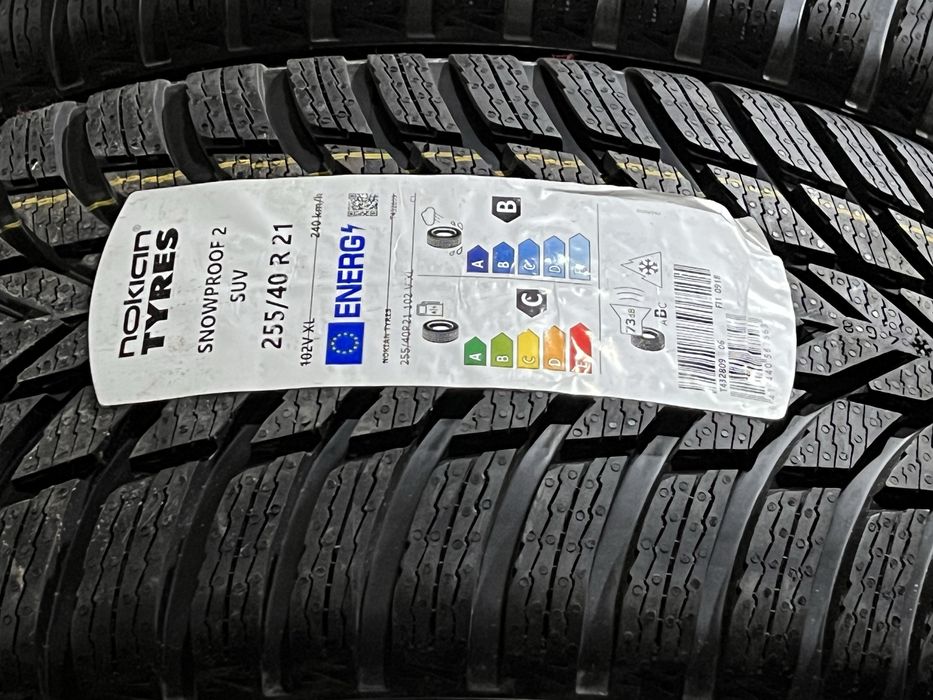 255/40/21 Nokian Snowproof 2 SUV 255/40 R21 102V XL