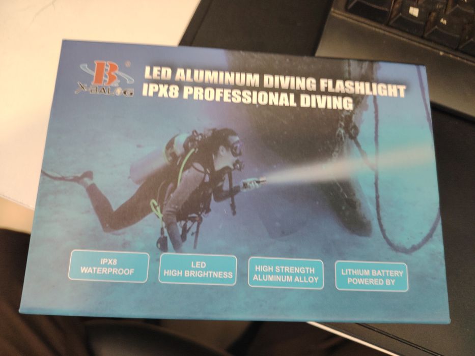 X-BOLOG BL75121-P90 – Lanterna Submarina de Alta Luminosidade para Ave