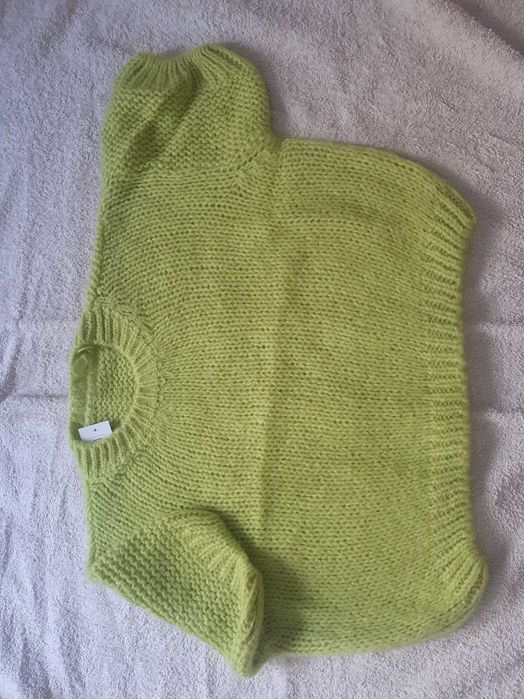 Sweter limonka one size