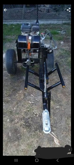 Łuparka hydrauliczna spalinowa