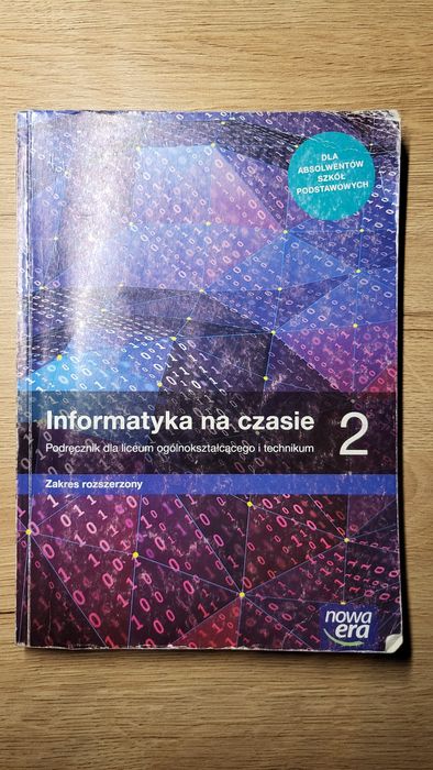 Informatyka na czasie 2 nowa era rozszerzenie stan dobry