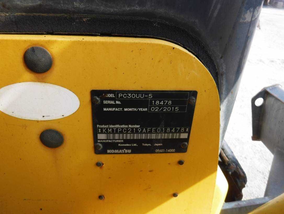 Экскаватор гусеничный Komatsu PC30UU-5
