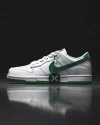 Кроссовки Nike SB Dunk Low White Green