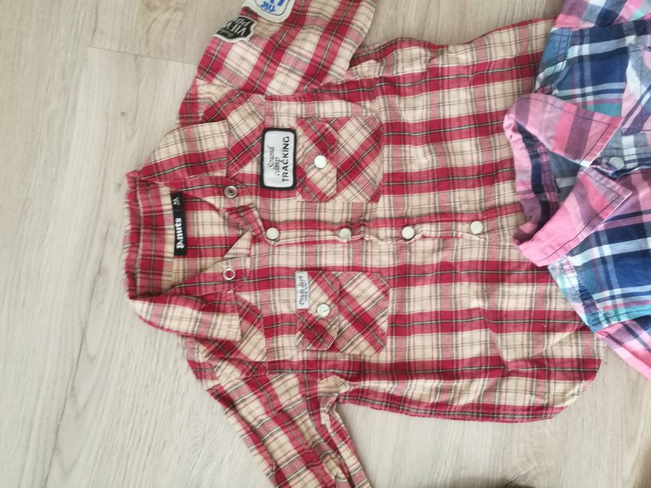 Zestaw paka dla chłopca 98 koszule + gratis spodnie