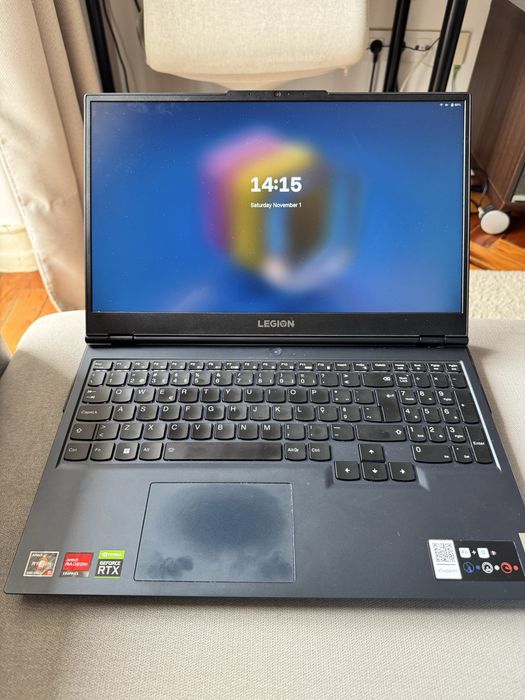 Portátil gaming Lenovo Legion 5 5600H RTX 3060 16 gb Ram