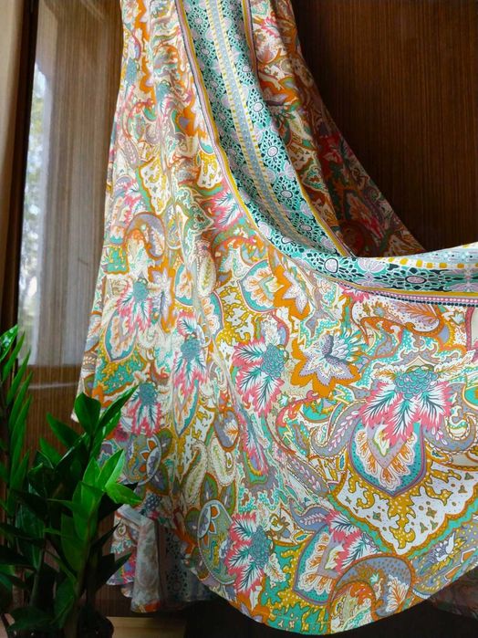 MONSOON 100% ECO-FRIENDLY Wiskoza ECOvero Premium Boho Free People S