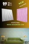 Molde 3d silicone Valkyria / Revestimentos / Gesso / Cimento