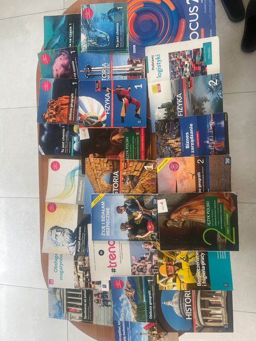 Podręczniki technikum logistyczne 1 i 2 klasa