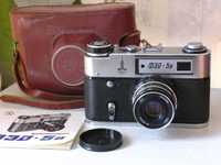 Фотоаппарат ФЭД-5В, с инструкцией и кожаным футляром