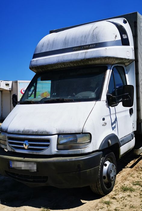 Kabina renault mascott rama silnik skrzynia części przód