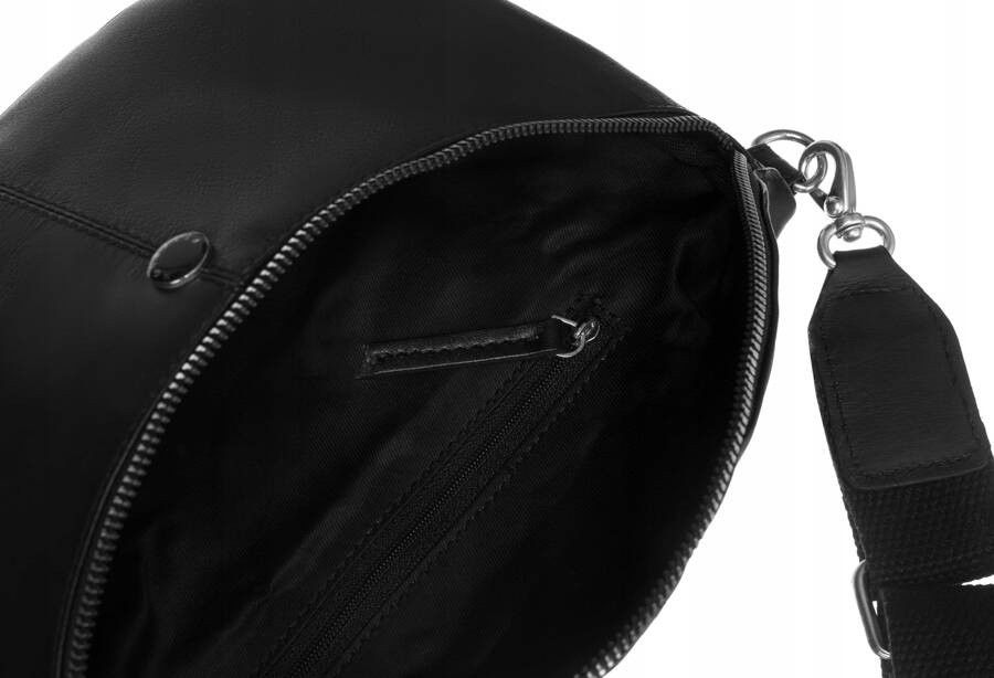 Duża, skórzana nerka damska - Peterson