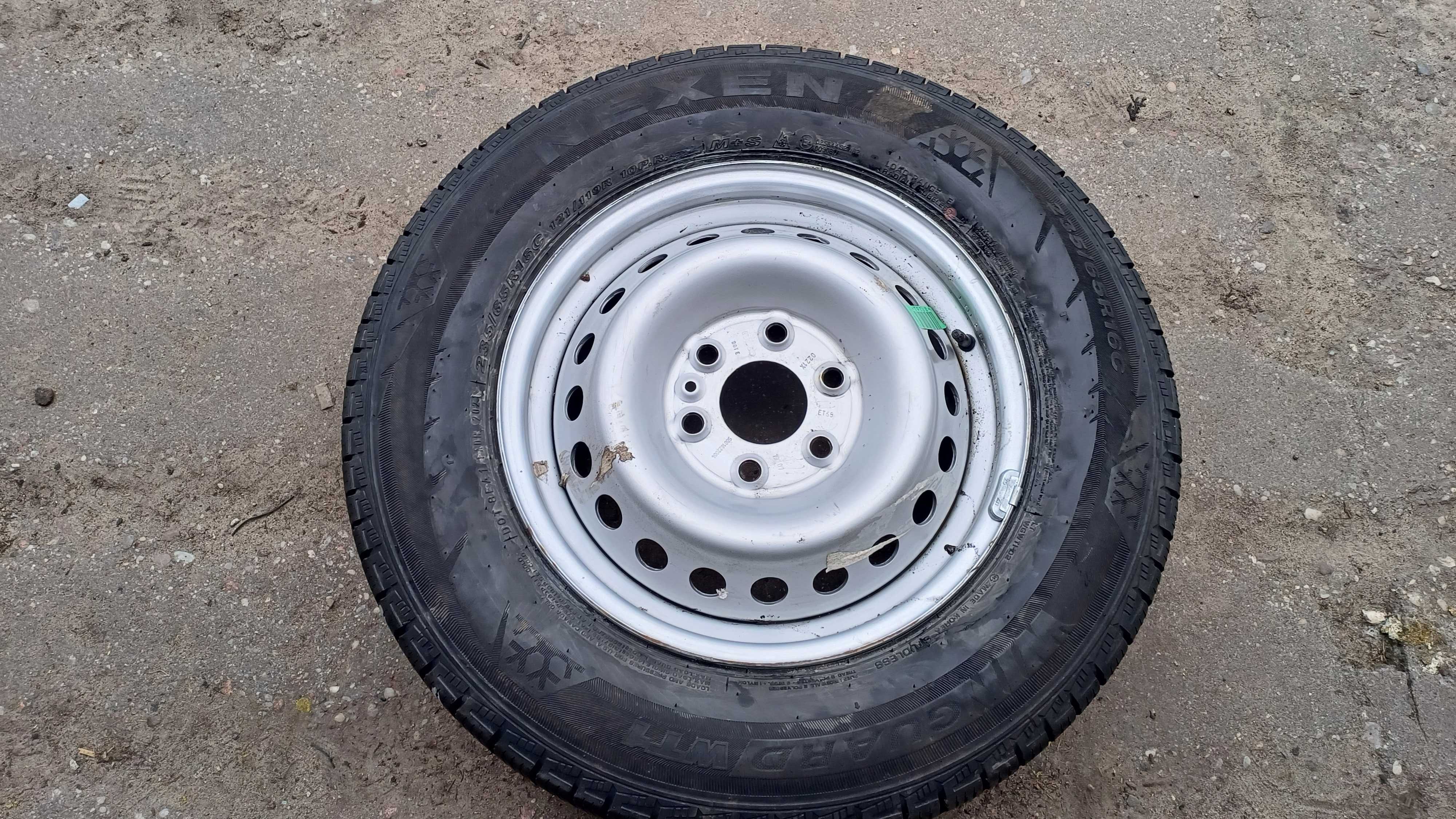 Koło zapasowe Iveco Daily 6x125 235/65 R16C