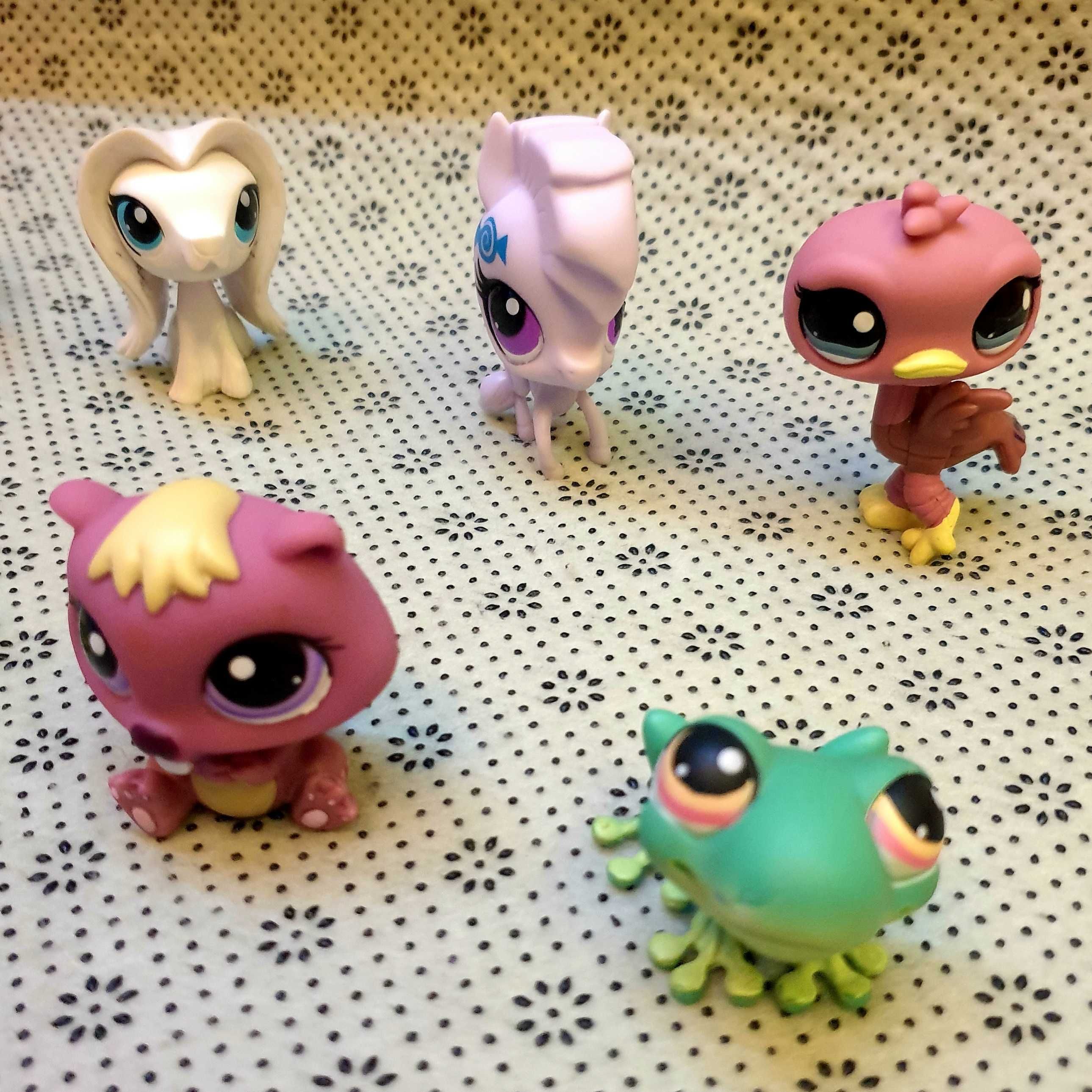 Littlest Pet Shop 10 rzadkich sztuk - oryginalne LPS Zestaw 3 z 3