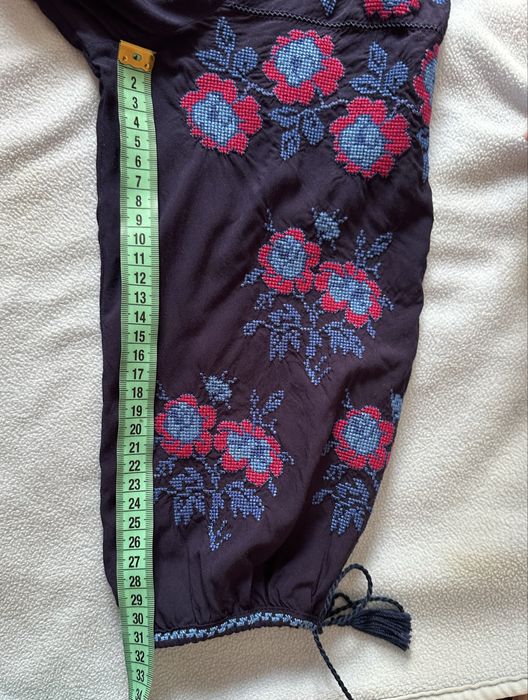 Вишиванка жіноча синя